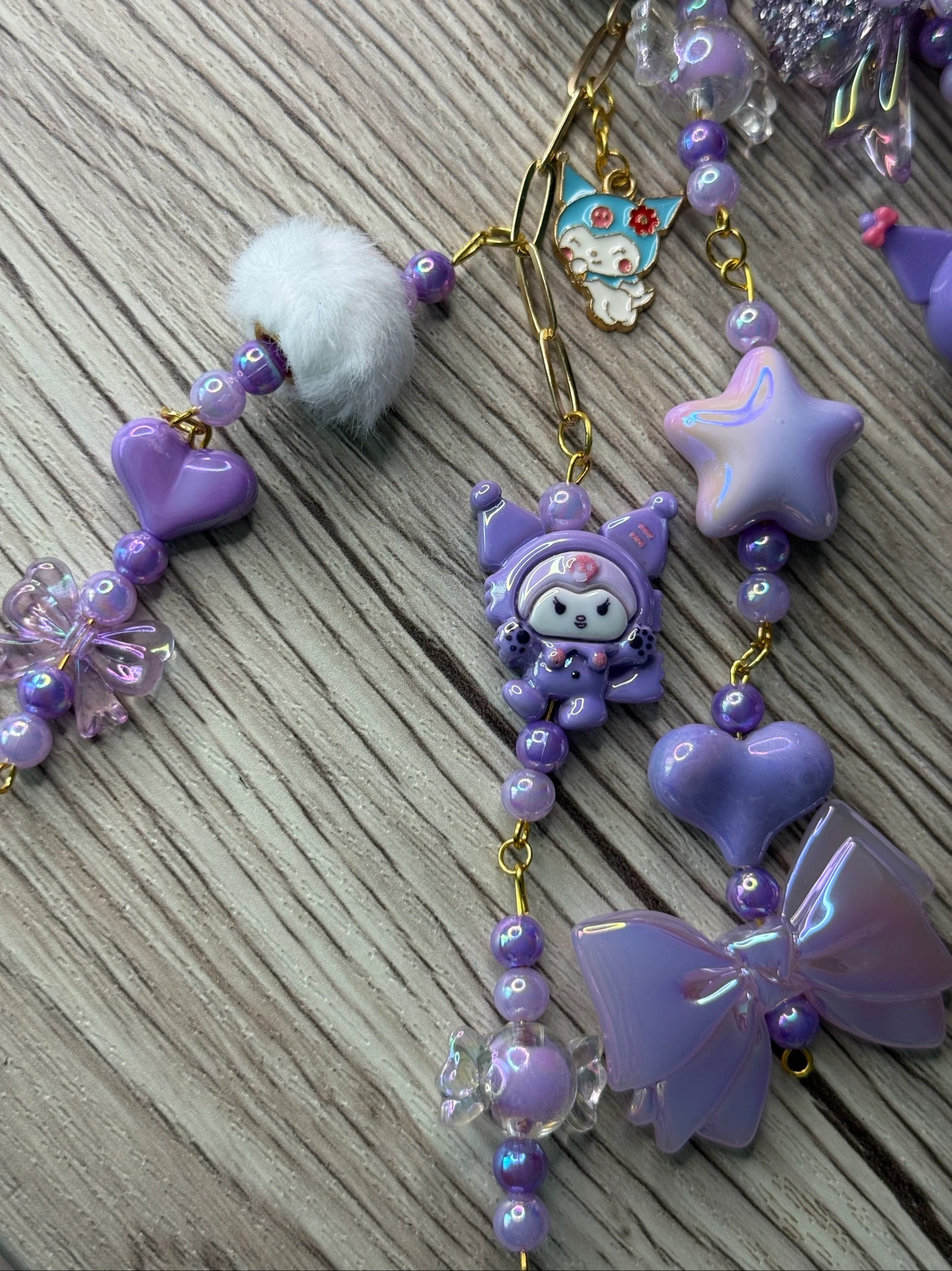 Bijou sac kuromi violet – photo 9